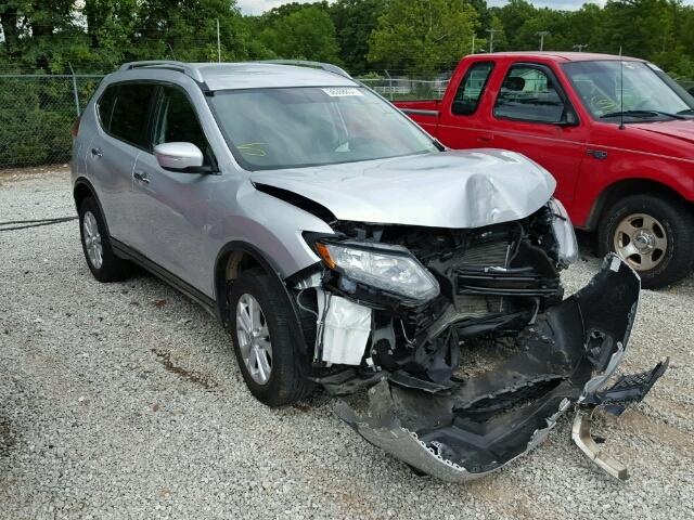 5N1AT2MVXEC755574 - 2014 NISSAN ROGUE S SILVER photo 1