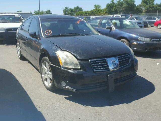 1N4BA41E25C804304 - 2005 NISSAN MAXIMA SE BLACK photo 1