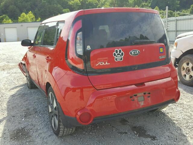 KNDJX3A59E7733058 - 2014 KIA SOUL ! RED photo 3