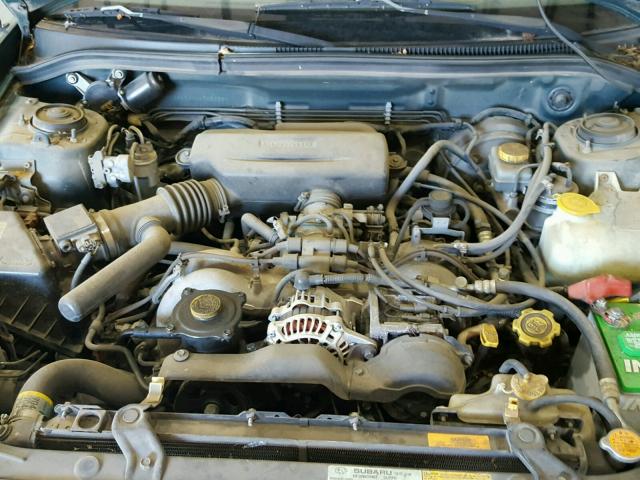 JF1SF6559WH752228 - 1998 SUBARU FORESTER S GREEN photo 7