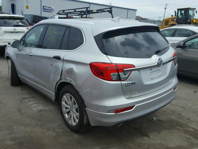 LRBFX1SA6JD025091 - 2018 BUICK ENVISION E SILVER photo 3