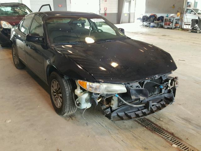 1G2WK52J52F163710 - 2002 PONTIAC GRAND PRIX BLACK photo 1