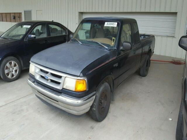 1FTCR14UXTPA60983 - 1996 FORD RANGER BLACK photo 2