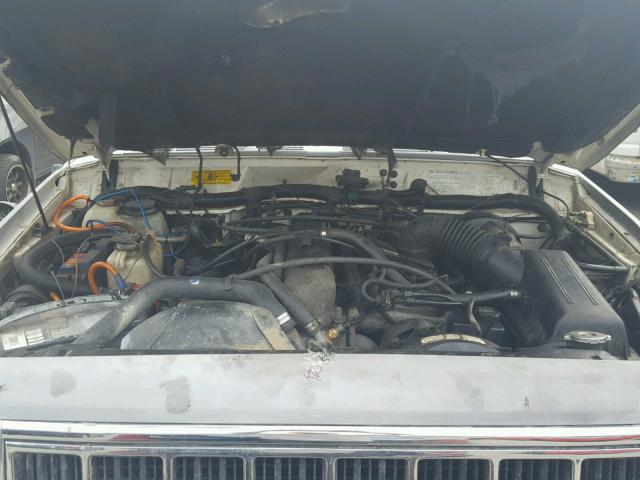 1J4FJ58S4NL167763 - 1992 JEEP CHEROKEE L GRAY photo 7