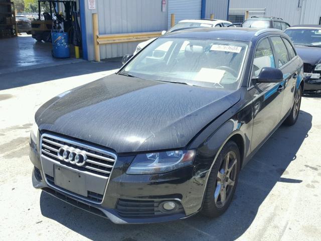 WAUVF78K79A174137 - 2009 AUDI A4 2.0T AV BLACK photo 2