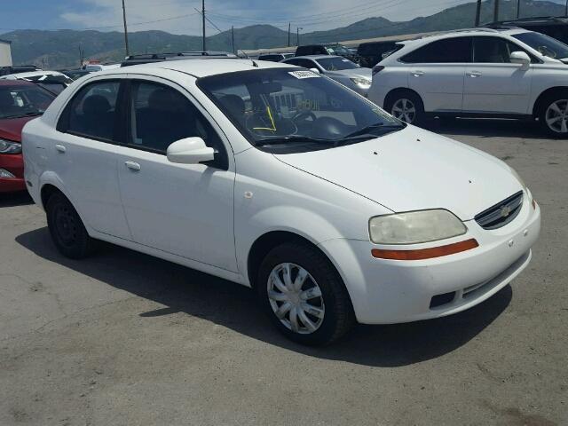 KL1TD56676B546759 - 2006 CHEVROLET AVEO BASE Ağ foto 1