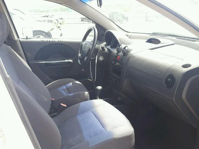 KL1TD56676B546759 - 2006 CHEVROLET AVEO BASE Ağ foto 5