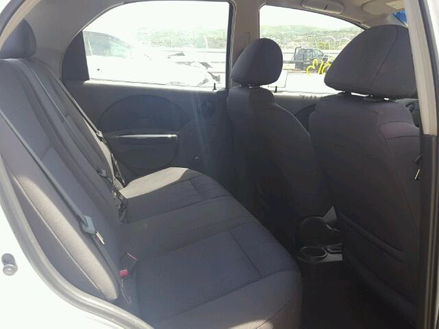 KL1TD56676B546759 - 2006 CHEVROLET AVEO BASE Ağ foto 6