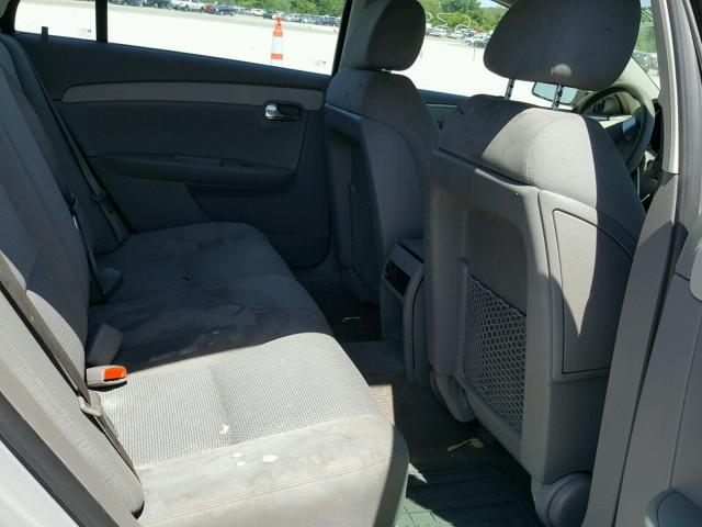 1G1ZG57B19F106001 - 2009 CHEVROLET MALIBU LS Gümüş foto 6