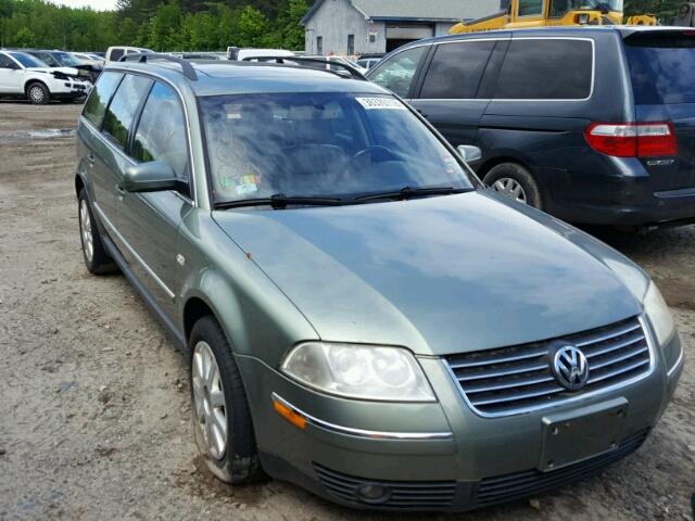 WVWYH63B14E118885 - 2004 VOLKSWAGEN PASSAT GLX GREEN photo 1