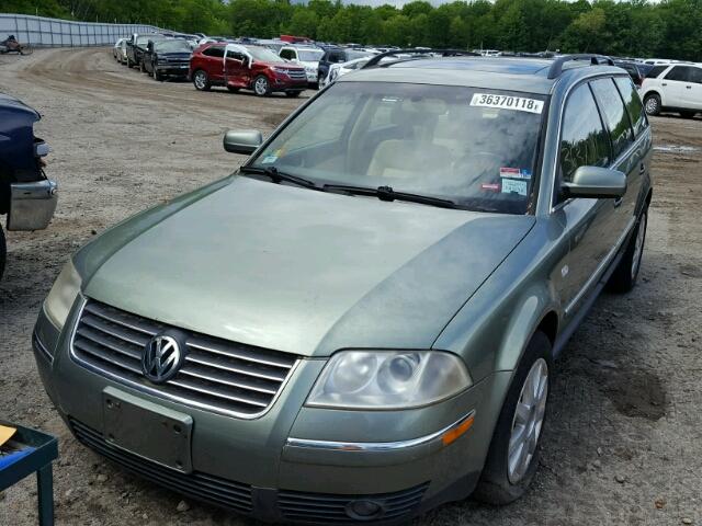 WVWYH63B14E118885 - 2004 VOLKSWAGEN PASSAT GLX 绿色 照片 2