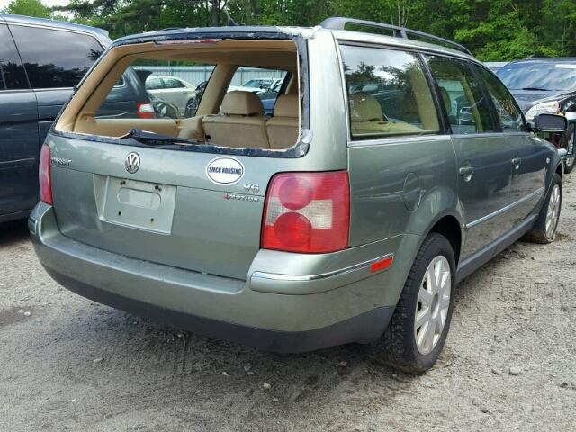 WVWYH63B14E118885 - 2004 VOLKSWAGEN PASSAT GLX 绿色 照片 4