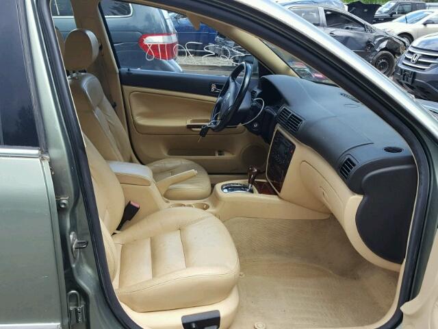 WVWYH63B14E118885 - 2004 VOLKSWAGEN PASSAT GLX 绿色 照片 5