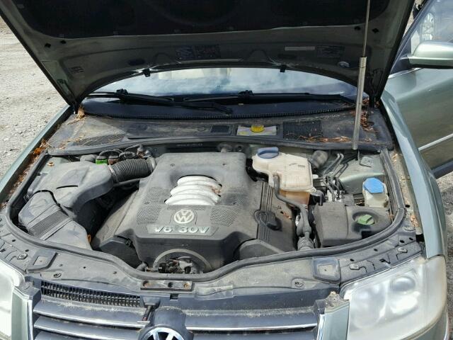 WVWYH63B14E118885 - 2004 VOLKSWAGEN PASSAT GLX 绿色 照片 7