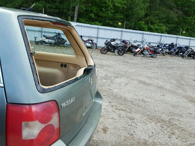 WVWYH63B14E118885 - 2004 VOLKSWAGEN PASSAT GLX 绿色 照片 9