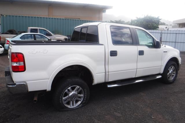 1FTPW14V57FB55935 - 2007 FORD F150 WHITE photo 4