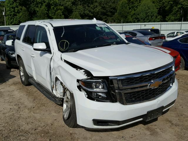 1GNSKFKC8GR277179 - 2016 CHEVROLET TAHOE SPEC WHITE photo 1