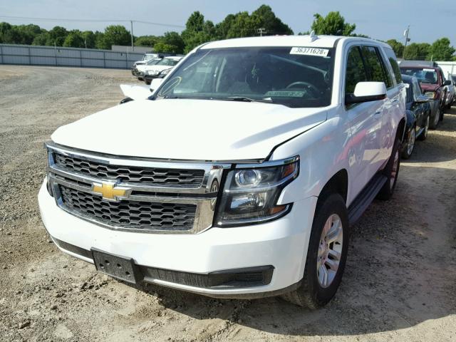 1GNSKFKC8GR277179 - 2016 CHEVROLET TAHOE SPEC WHITE photo 2