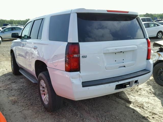 1GNSKFKC8GR277179 - 2016 CHEVROLET TAHOE SPEC WHITE photo 3