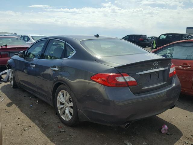 JN1AY1AR8BM570472 - 2011 INFINITI M56 X BLACK photo 3