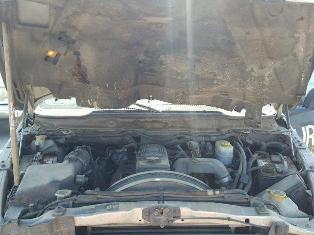 3D7KS28C46G179683 - 2006 DODGE RAM 2500 S BLACK photo 7