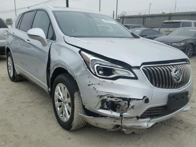 LRBFXBSA1HD101817 - 2017 BUICK ENVISION E SILVER photo 1