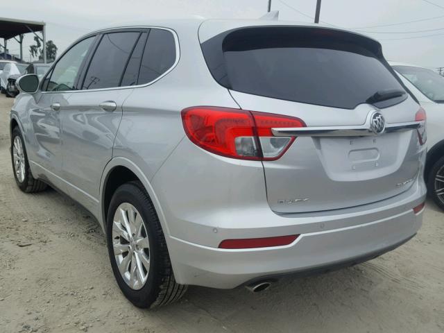 LRBFXBSA1HD101817 - 2017 BUICK ENVISION E SILVER photo 3