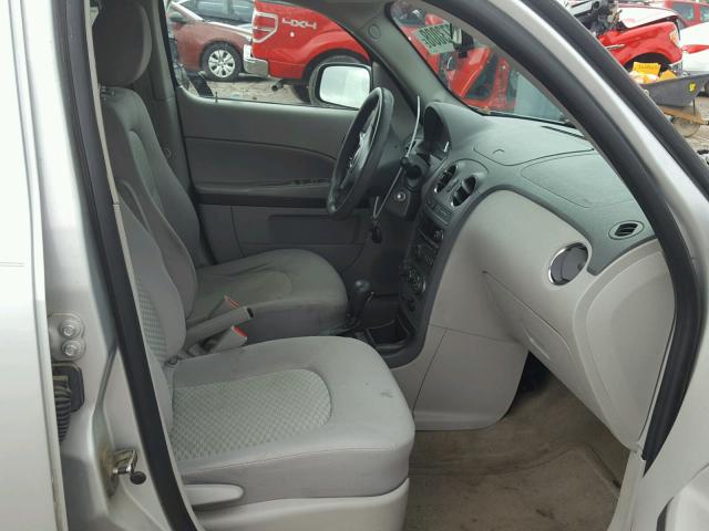 3GNCA13B19S557798 - 2009 CHEVROLET HHR LS SILVER photo 5