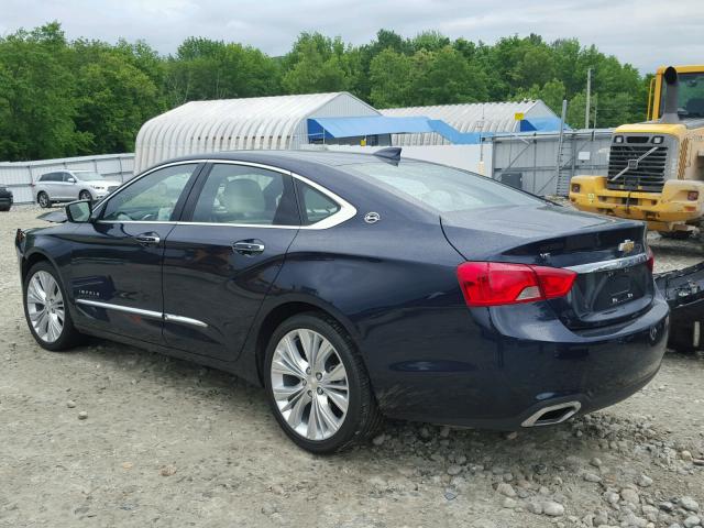 2G1125S37J9124057 - 2018 CHEVROLET IMPALA PRE 蓝色 照片 3