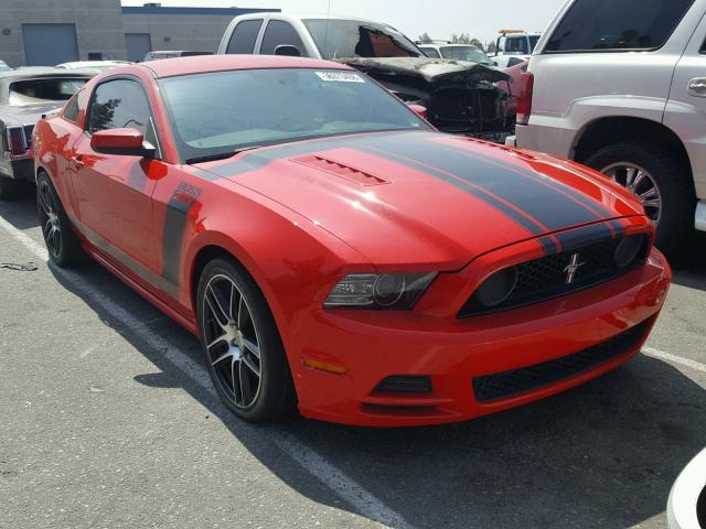 1ZVBP8CU9D5242390 - 2013 FORD MUSTANG BO RED photo 1