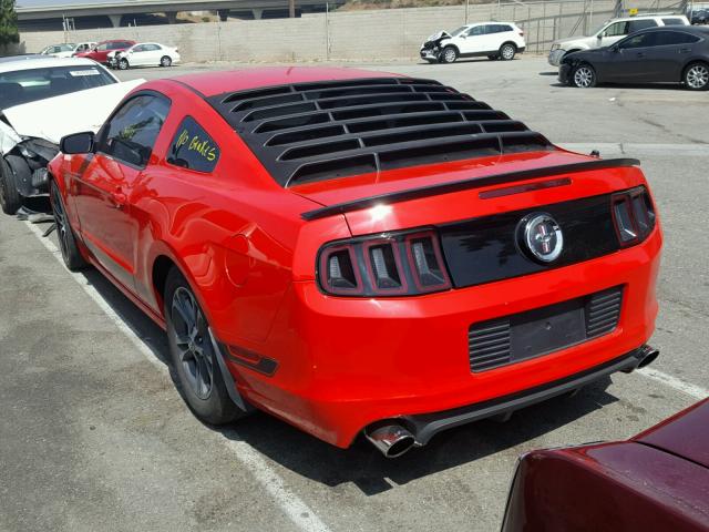 1ZVBP8CU9D5242390 - 2013 FORD MUSTANG BO RED photo 3