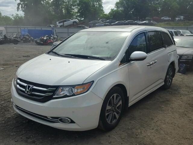 5FNRL5H90HB011561 - 2017 HONDA ODYSSEY TO WHITE photo 2