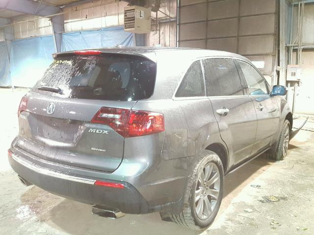 2HNYD2H69CH544955 - 2012 ACURA MDX ADVANC CHARCOAL photo 4