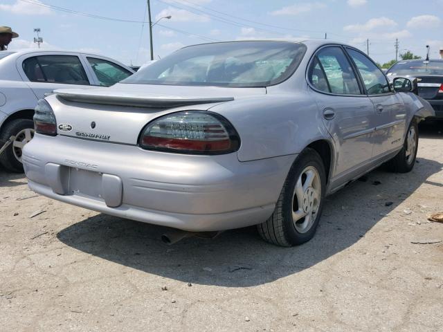 1G2WJ52K7WF216859 - 1998 PONTIAC GRAND PRIX SILVER photo 4