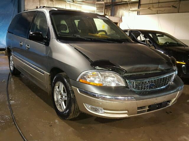 2FMDA53461BA52979 - 2001 FORD WINDSTAR S GREEN photo 1