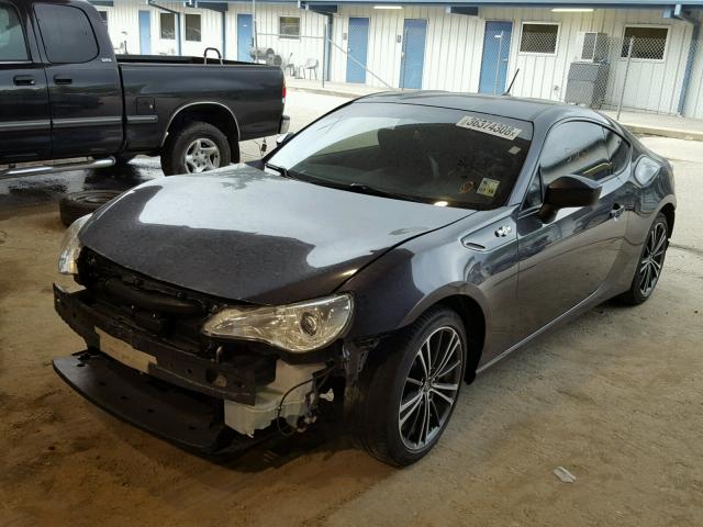 JF1ZNAA19E8704105 - 2014 TOYOTA SCION FR-S ნაცრისფერი ფოტო 2