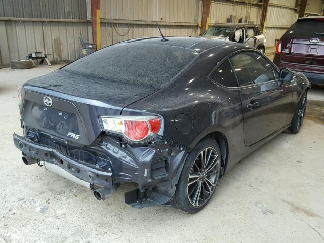 JF1ZNAA19E8704105 - 2014 TOYOTA SCION FR-S ნაცრისფერი ფოტო 4