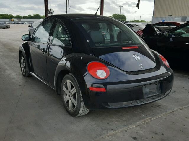3VWPW31C56M406544 - 2006 VOLKSWAGEN NEW BEETLE BLACK photo 3