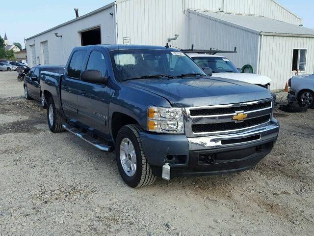 3GCEK23359G224620 - 2009 CHEVROLET SILVERADO BLUE photo 1