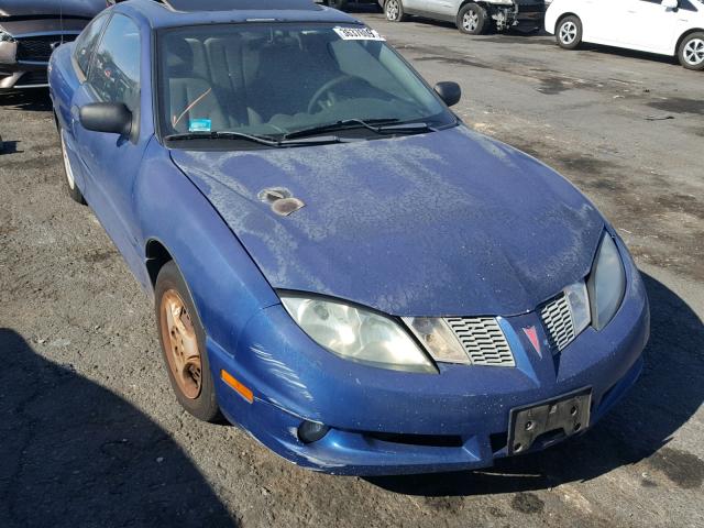 1G2JB12F647282233 - 2004 PONTIAC SUNFIRE BLUE photo 1