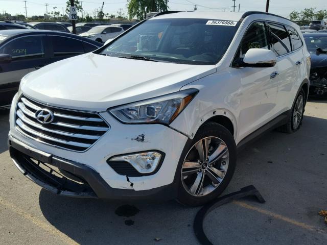 KM8SR4HF0DU004770 - 2013 HYUNDAI SANTA FE L WHITE photo 2