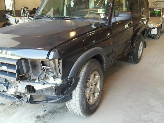 SALTL16443A809075 - 2003 LAND ROVER DISCOVERY BLACK photo 9