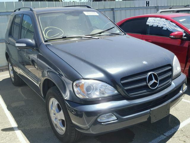 4JGAB57E83A440247 - 2003 MERCEDES-BENZ ML 350 CHARCOAL photo 1