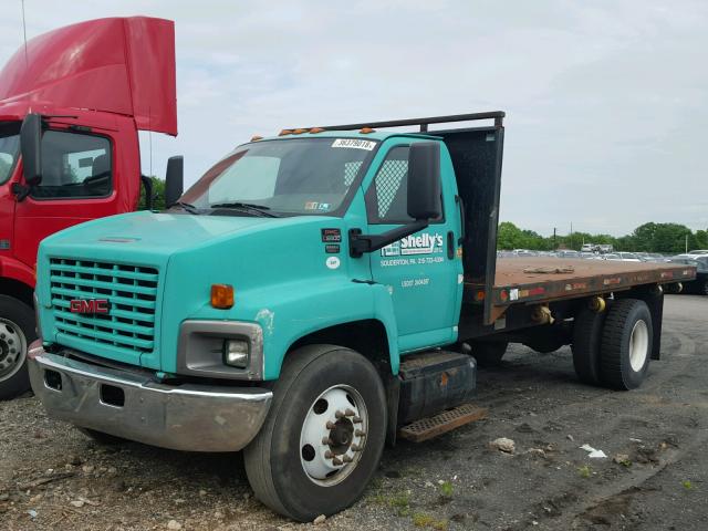 1GDJ6C1355F510454 - 2005 GMC C6500 C6C0 GREEN photo 2