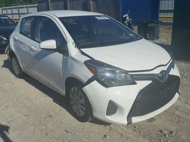 VNKKTUD31HA081941 - 2017 TOYOTA YARIS L WHITE photo 1