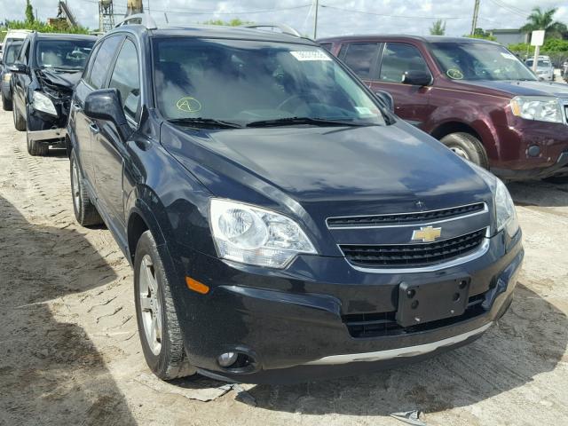 3GNFL3EK9DS515176 - 2013 CHEVROLET CAPTIVA LT BLACK photo 1