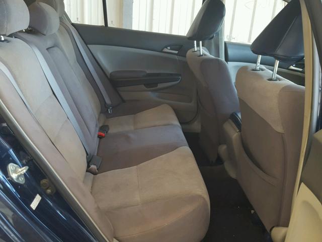 1HGCP26478A130668 - 2008 HONDA ACCORD LXP BLUE photo 6