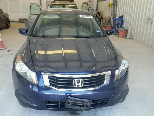 1HGCP26478A130668 - 2008 HONDA ACCORD LXP BLUE photo 9