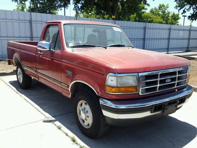 1FTEF25Y2TLB84665 - 1996 FORD F250 RED photo 1