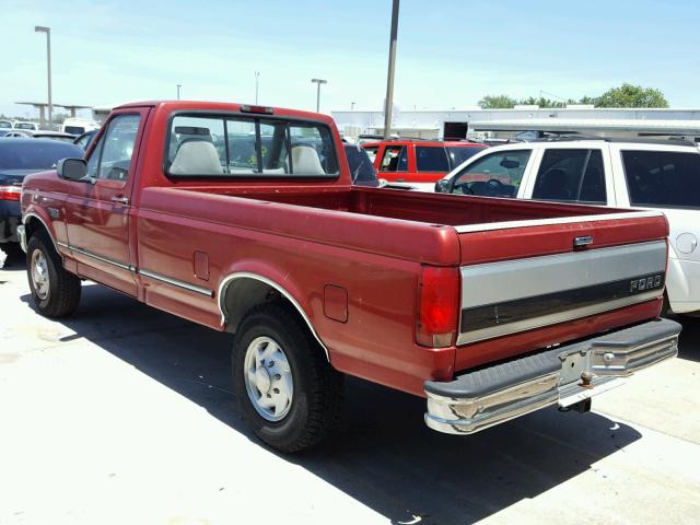 1FTEF25Y2TLB84665 - 1996 FORD F250 RED photo 3
